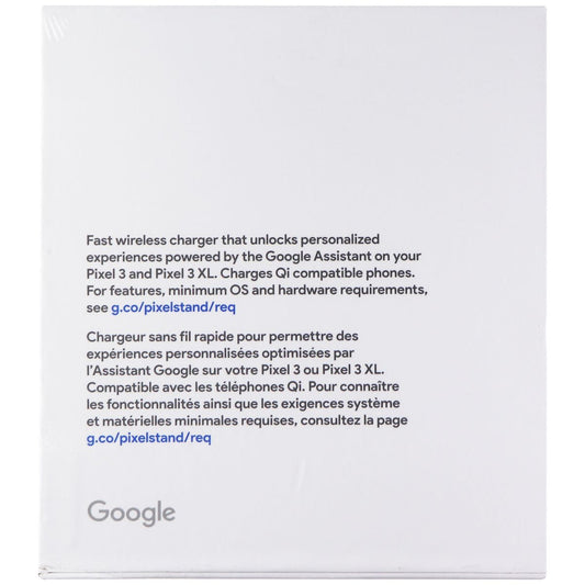 Google Wireless 10W Qi Charging Stand for Pixel 4 / 4 XL & Pixel 3/3 XL - White Cell Phone - Chargers & Cradles Google    - Simple Cell Bulk Wholesale Pricing - USA Seller