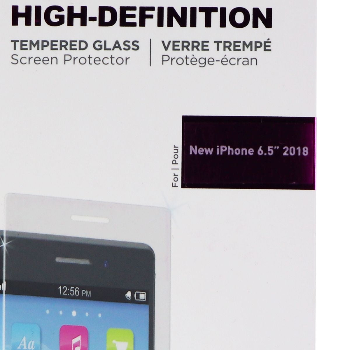 PureGear HD Tempered Glass Screen Protector for Apple iPhone XS Max - Clear Cell Phone - Screen Protectors PureGear    - Simple Cell Bulk Wholesale Pricing - USA Seller