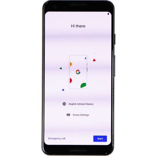 Google Pixel 3 Smartphone (G013A) GSM + Verizon - 64GB / Just Black Cell Phones & Smartphones Google    - Simple Cell Bulk Wholesale Pricing - USA Seller