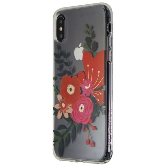 Platinum Hardshell Case for Apple iPhone XS & X Smartphones - Clear Flora Cell Phone - Cases, Covers & Skins Platinum    - Simple Cell Bulk Wholesale Pricing - USA Seller