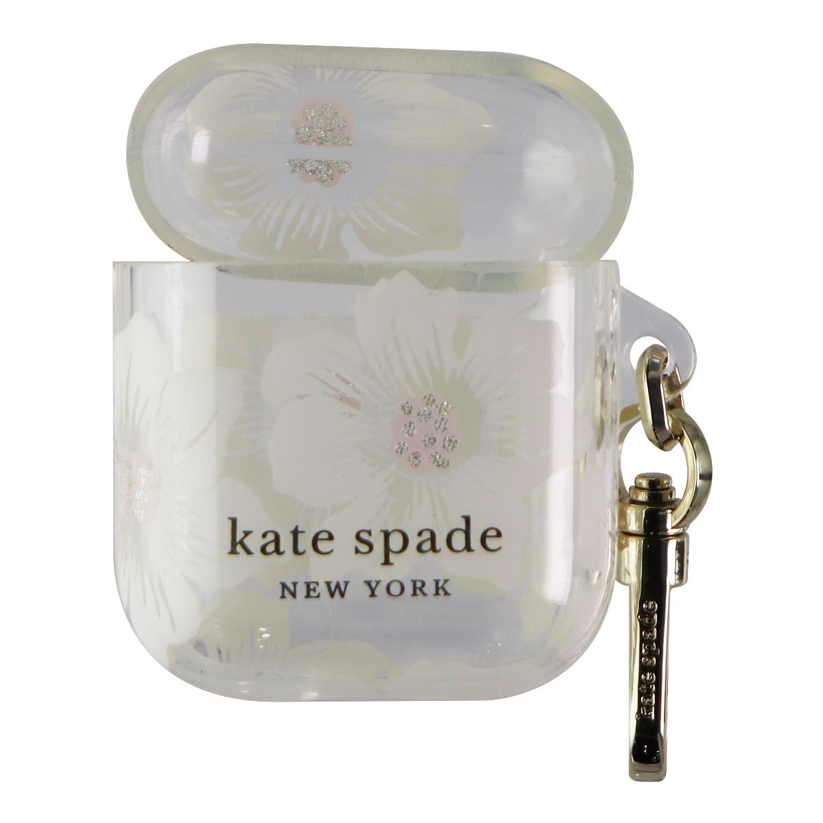 Kate Spade New York AirPods 1st and 2nd Gen Case - Hollyhock Floral iPod, Audio Player Accessories - Cases, Covers & Skins Kate Spade - Simple Cell Bulk Wholesale Pricing - USA Seller