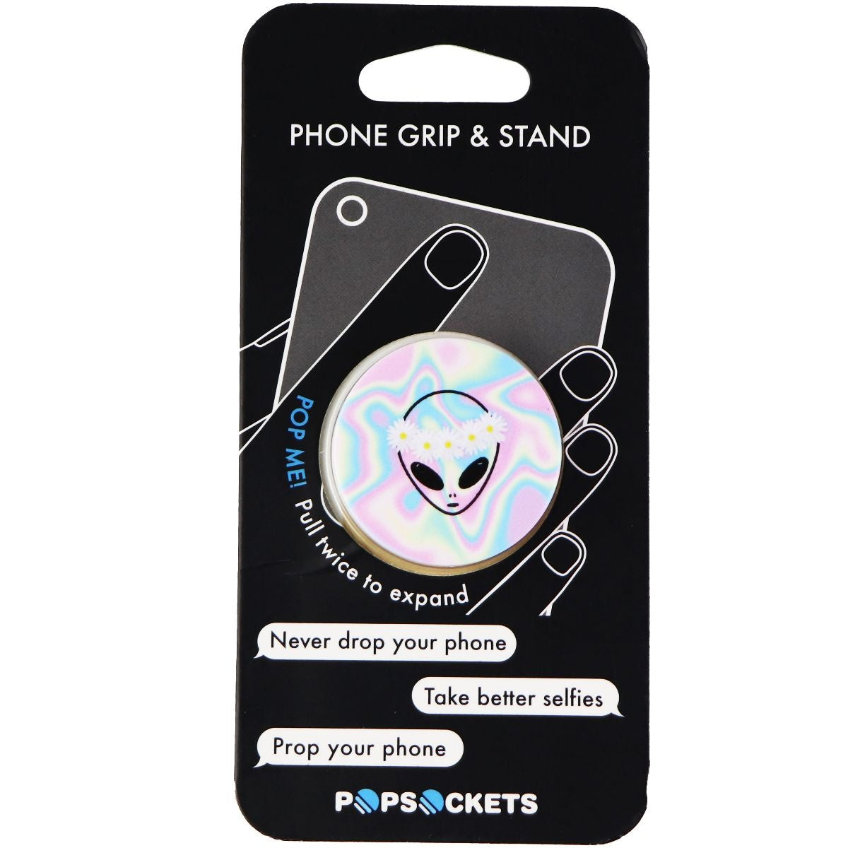 PopSockets Grip & Stand for Phones and Tablets - Out of This World / Alien Cell Phone - Mounts & Holders PopSockets - Simple Cell Bulk Wholesale Pricing - USA Seller