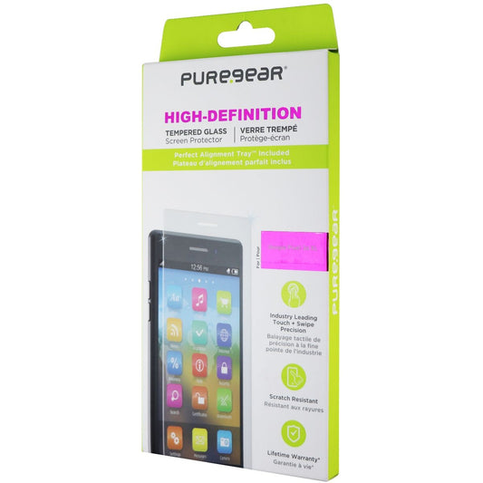 PureGear HD Tempered Glass with Align Kit for Google Pixel 3a XL - Case Friendly Cell Phone - Screen Protectors PureGear    - Simple Cell Bulk Wholesale Pricing - USA Seller