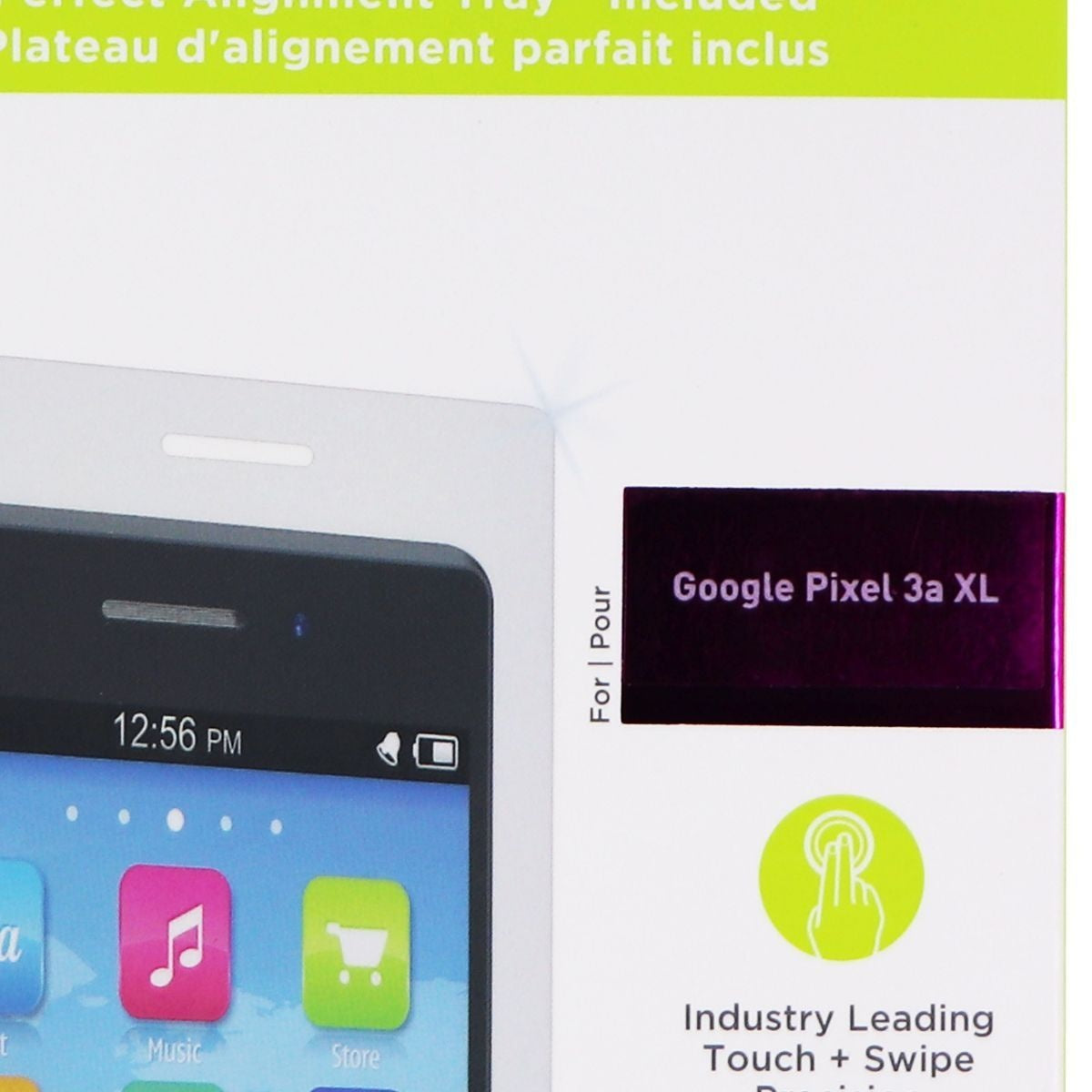 PureGear HD Tempered Glass with Align Kit for Google Pixel 3a XL - Case Friendly Cell Phone - Screen Protectors PureGear - Simple Cell Bulk Wholesale Pricing - USA Seller