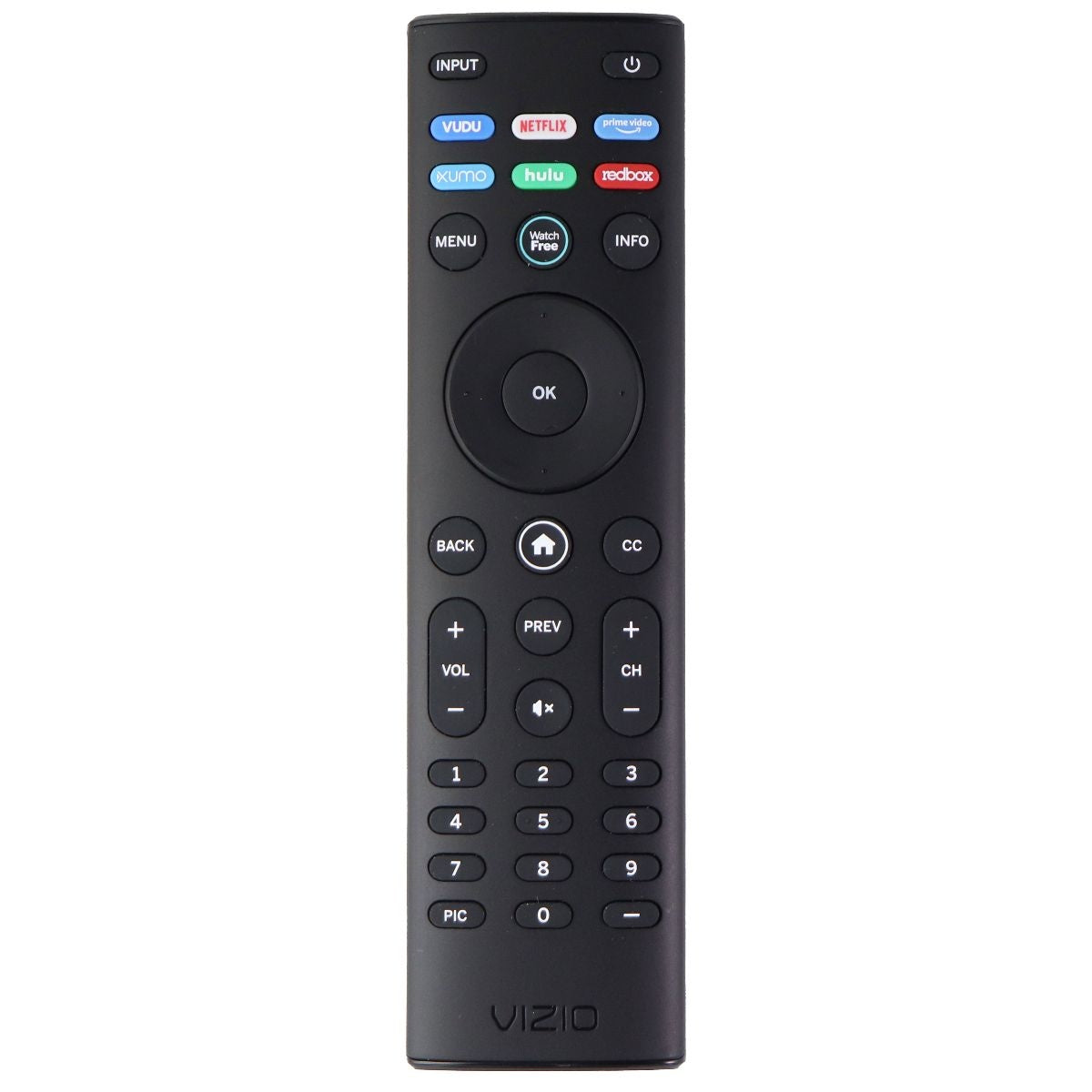 Vizio Remote (XRT140) with Vudu / Netflix / Prime / Xumo / Hulu / RedBox - Black TV, Video & Audio Accessories - Remote Controls Vizio    - Simple Cell Bulk Wholesale Pricing - USA Seller