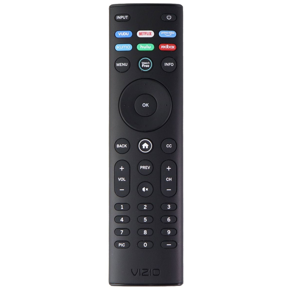 Vizio Remote (XRT140) with Vudu / Netflix / Prime / Xumo / Hulu / RedBox - Black TV, Video & Audio Accessories - Remote Controls Vizio - Simple Cell Bulk Wholesale Pricing - USA Seller
