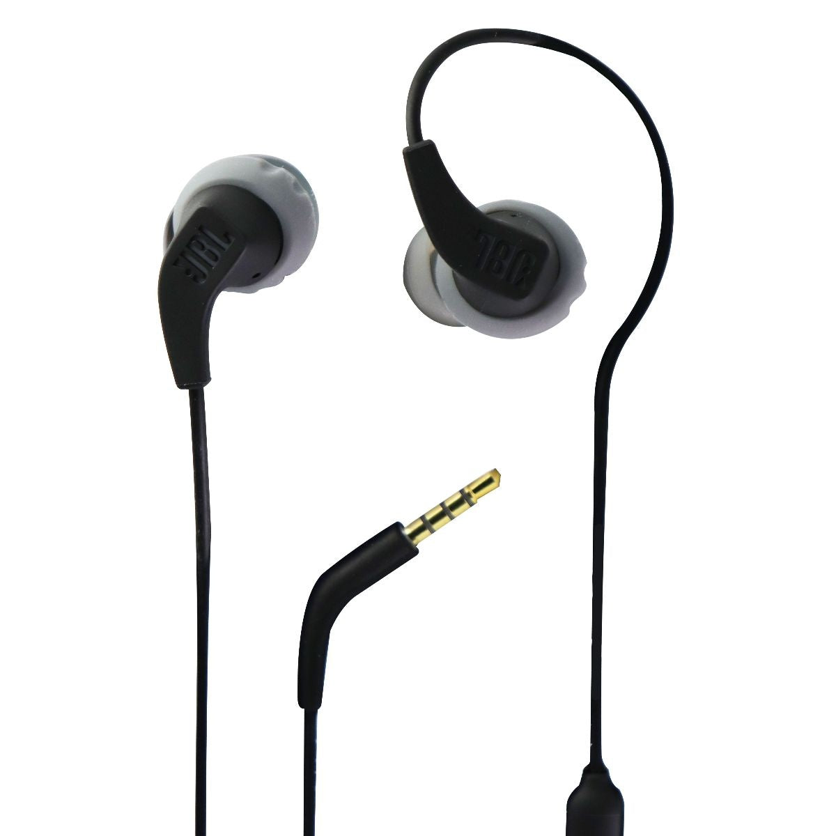 JBL Endurance RUN Sweatproof Sports In-Ear Headphones - Black/Gray Portable Audio - Headphones JBL - Simple Cell Bulk Wholesale Pricing - USA Seller