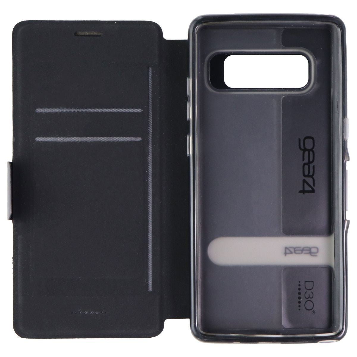 ZAGG Oxford Series Folio Wallet Case for Samsung Galaxy Note 8 - Black Cell Phone - Cases, Covers & Skins Zagg - Simple Cell Bulk Wholesale Pricing - USA Seller