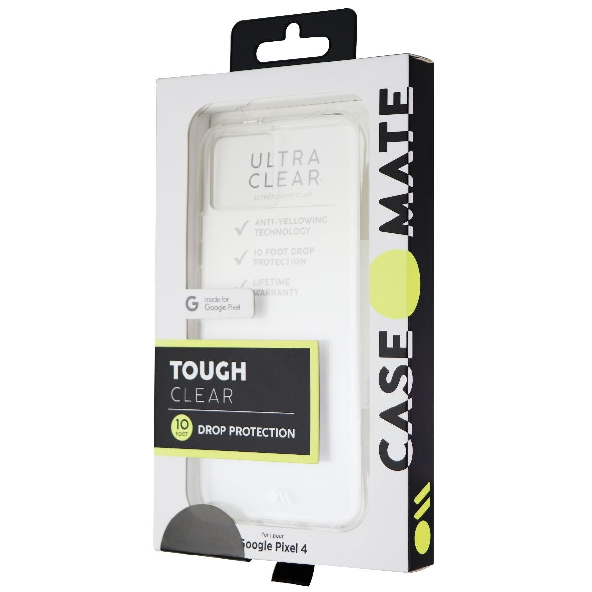 Case-Mate Hybrid Tough Case for Google Pixel 4 - Clear Cell Phone - Cases, Covers & Skins Case-Mate    - Simple Cell Bulk Wholesale Pricing - USA Seller