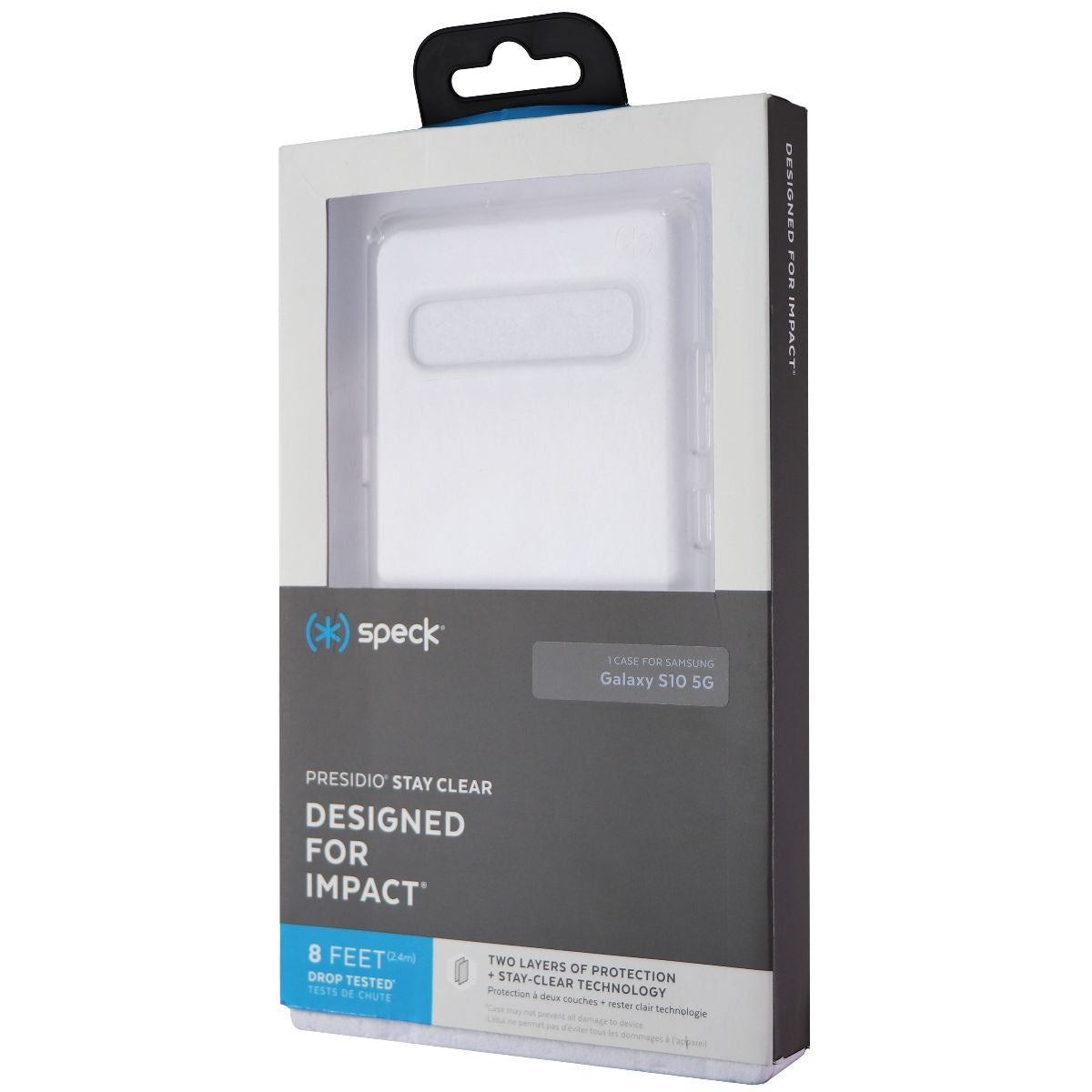 Speck Presidio Stay Clear Series Case for Samsung Galaxy S10 5G - Clear Cell Phone - Cases, Covers & Skins Speck - Simple Cell Bulk Wholesale Pricing - USA Seller