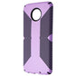 Speck Presidio Grip Series Hybrid Case for Moto Z4 - Jelly Purple/Charcoal Grey Cell Phone - Cases, Covers & Skins Speck - Simple Cell Bulk Wholesale Pricing - USA Seller