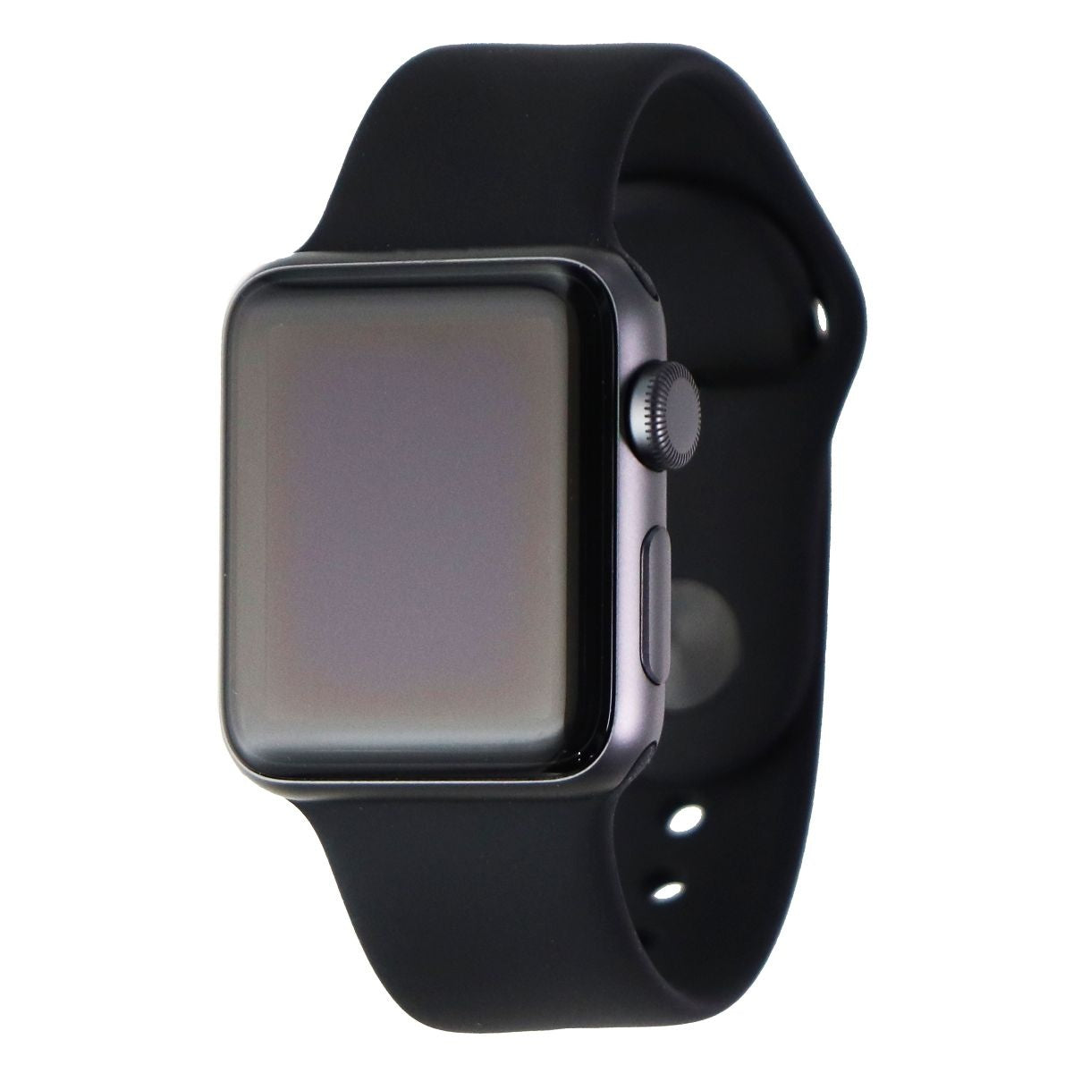 Apple Watch Series 3 (A1858) GPS Only - 38mm Space Gray / Black Sport Band Smart Watches Apple - Simple Cell Bulk Wholesale Pricing - USA Seller