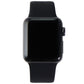 Apple Watch Series 3 (A1858) GPS Only - 38mm Space Gray / Black Sport Band Smart Watches Apple - Simple Cell Bulk Wholesale Pricing - USA Seller