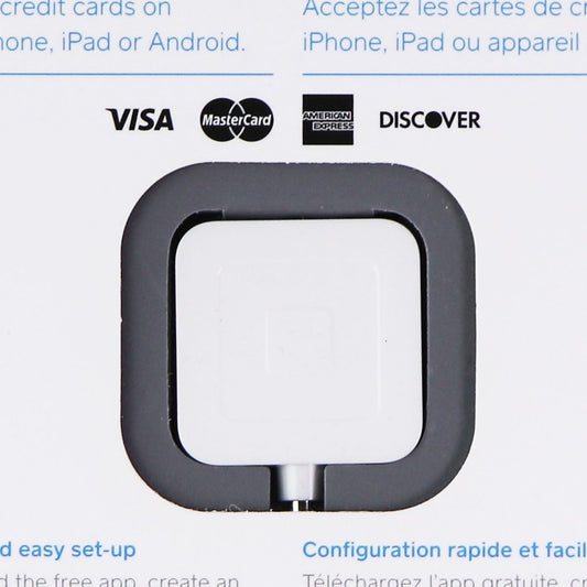 Square Credit Card Reader 2014 (3.5mm Connector) - White Cell Phone - Other Accessories Square    - Simple Cell Bulk Wholesale Pricing - USA Seller