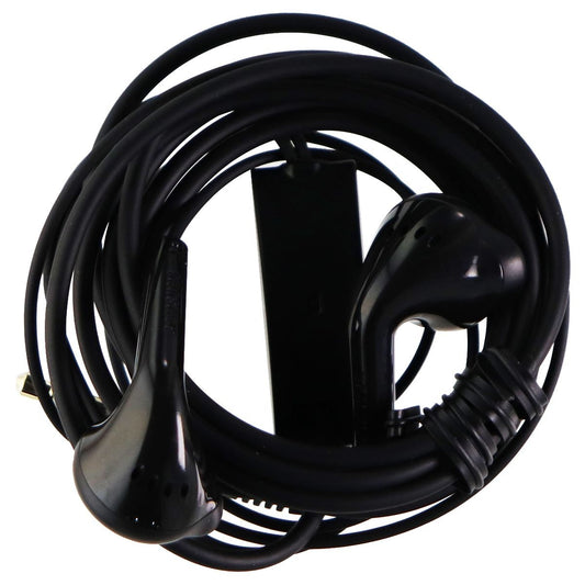 Samsung 3.5mm Stereo EarBud Headset with Mic - Black (EHS61ASFBE / GH59-11912A) Cell Phone - Headsets Samsung - Simple Cell Bulk Wholesale Pricing - USA Seller