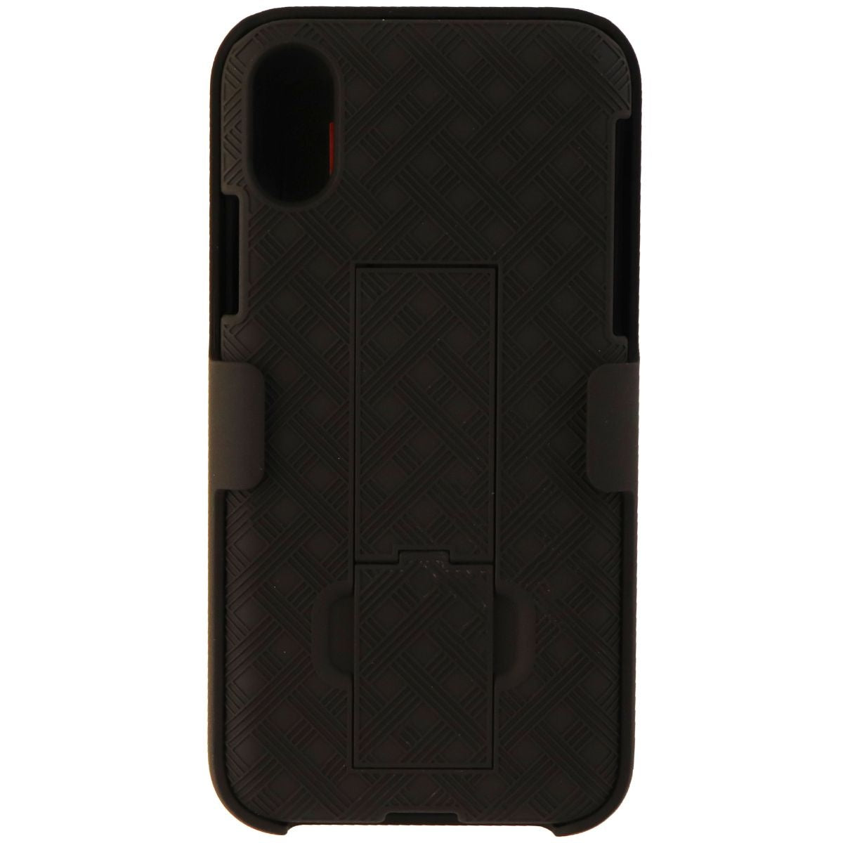 Verizon Shell and Holster with Kickstand for the Apple iPhone XS / X - Black Cell Phone - Cases, Covers & Skins Verizon - Simple Cell Bulk Wholesale Pricing - USA Seller