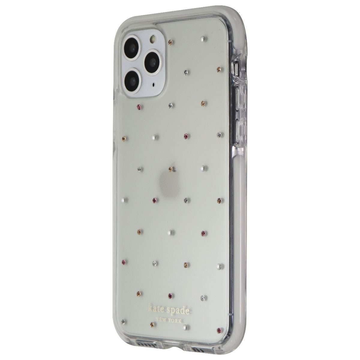 Kate Spade Defensive Hardshell Case for iPhone 11 Pro (5.8-inch) Pin Dot Clear Cell Phone - Cases, Covers & Skins Kate Spade - Simple Cell Bulk Wholesale Pricing - USA Seller
