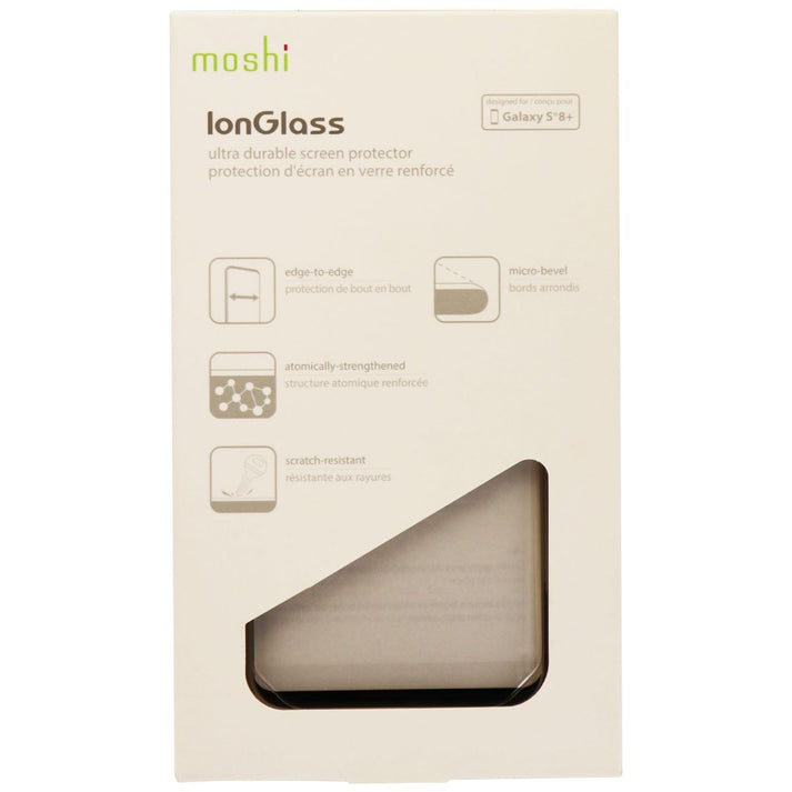 Moshi IonGlass Durable Screen Protector for Galaxy S8+ (Plus) - Clear ...