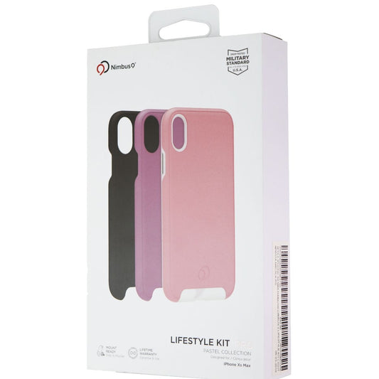 Nimbus9 LifeStyle Kit Pro Changeable Case for iPhone Xs Max - Pink/Purple/Black Cell Phone - Cases, Covers & Skins Nimbus9    - Simple Cell Bulk Wholesale Pricing - USA Seller