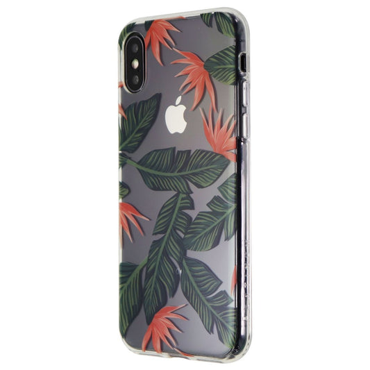 Platinum Hardshell Case for Apple iPhone X and XS Smartphones - Palm Trees/Clear Cell Phone - Cases, Covers & Skins Platinum - Simple Cell Bulk Wholesale Pricing - USA Seller