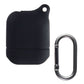 Key Silicone Soft Case with Clip for Apple AirPods 1st and 2nd Gen - Black iPod, Audio Player Accessories - Cases, Covers & Skins Key - Simple Cell Bulk Wholesale Pricing - USA Seller