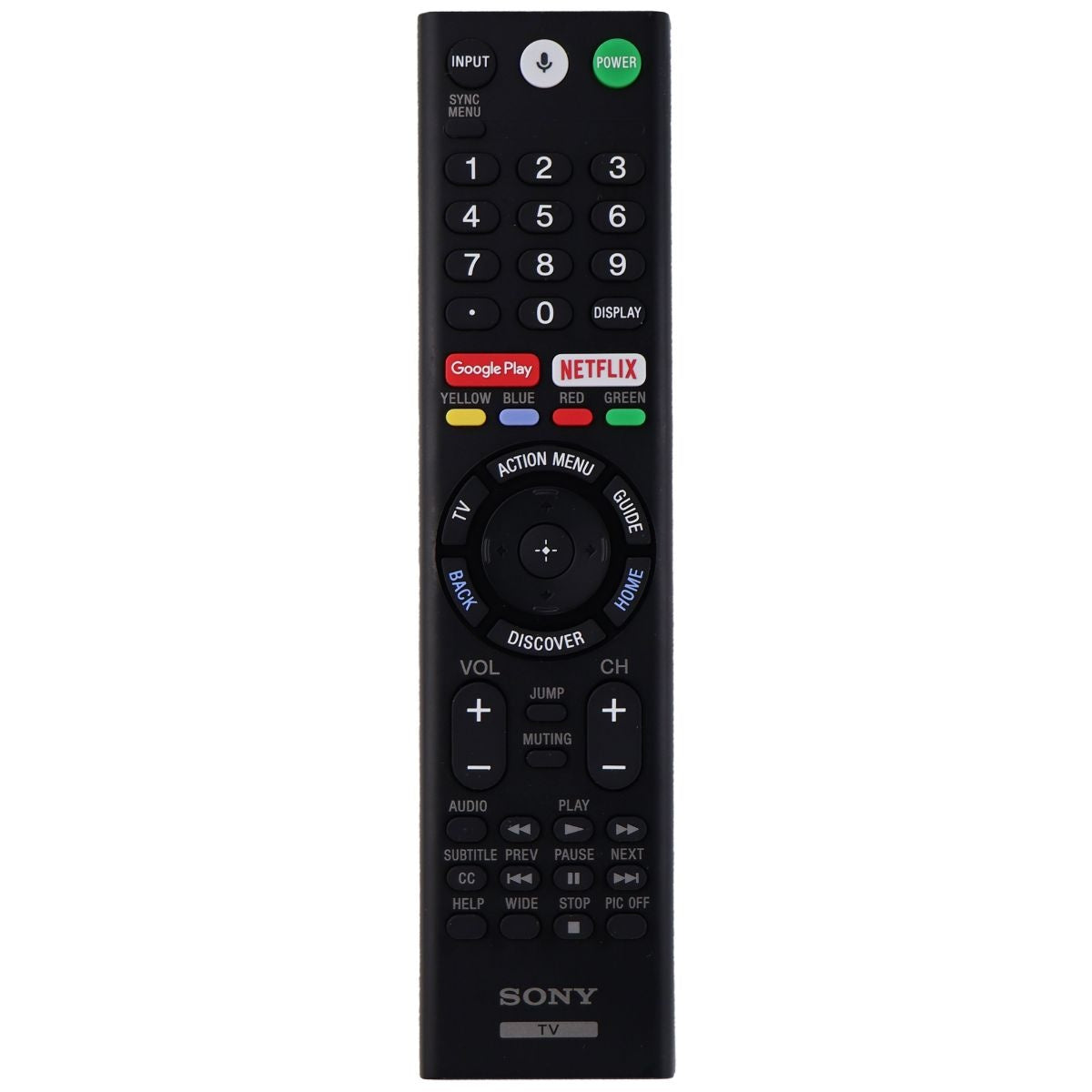 Sony Remote Control (RMF-TX300U) for Select Sony TVs - Black TV, Video & Audio Accessories - Remote Controls Sony - Simple Cell Bulk Wholesale Pricing - USA Seller