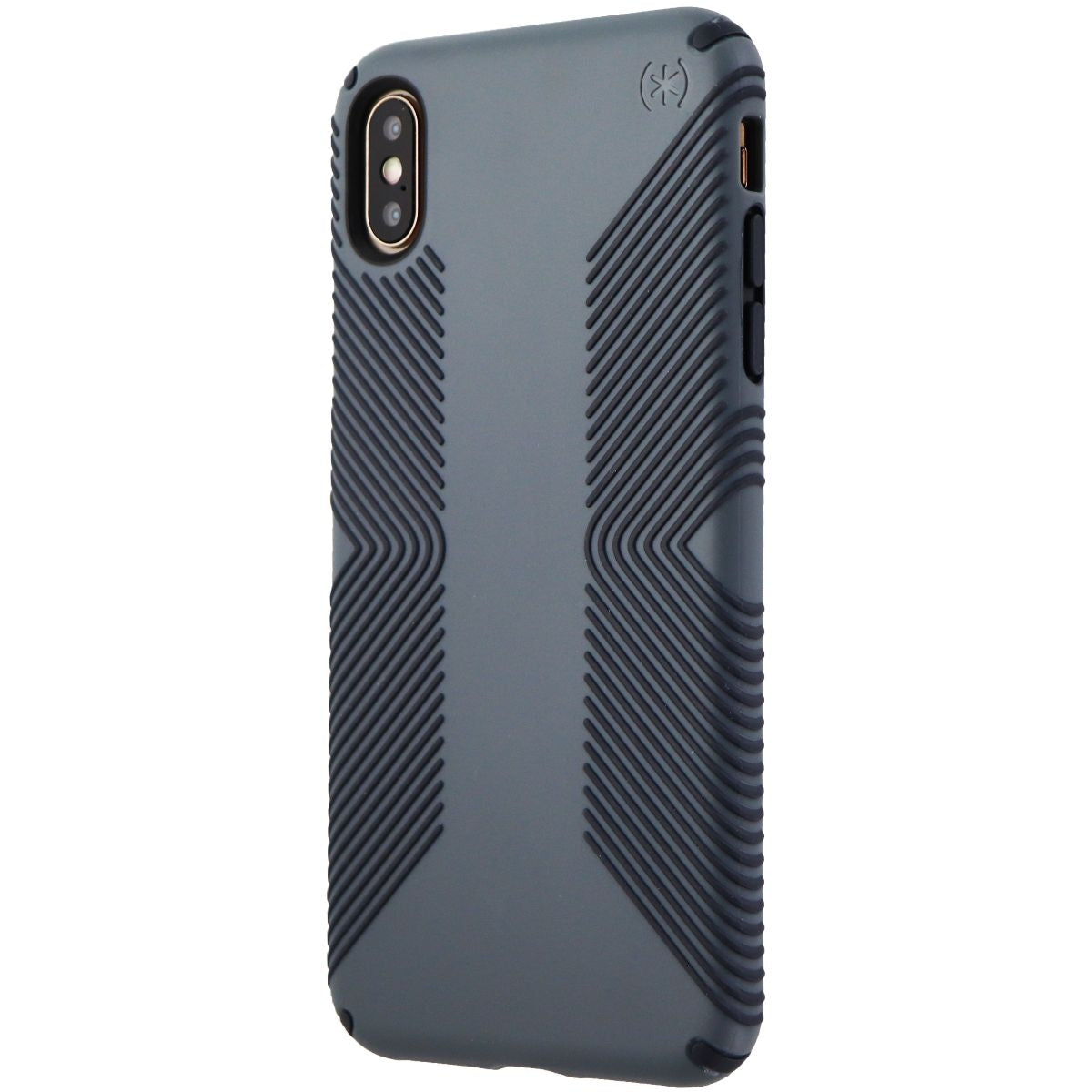 Speck Presidio Grip Case for iPhone XS Max - Graphite Grey / Charcoal Grey Cell Phone - Cases, Covers & Skins Speck    - Simple Cell Bulk Wholesale Pricing - USA Seller