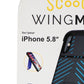 Scooch WingMate Series Case for Apple iPhone XS / iPhone X - Black / Blue