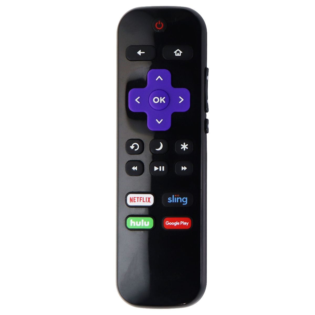 Insignia Remote Control (NS-RCRUDUS-18) for TV - Netflix/Sling/Hulu/Play - Black TV, Video & Audio Accessories - Remote Controls Insignia - Simple Cell Bulk Wholesale Pricing - USA Seller