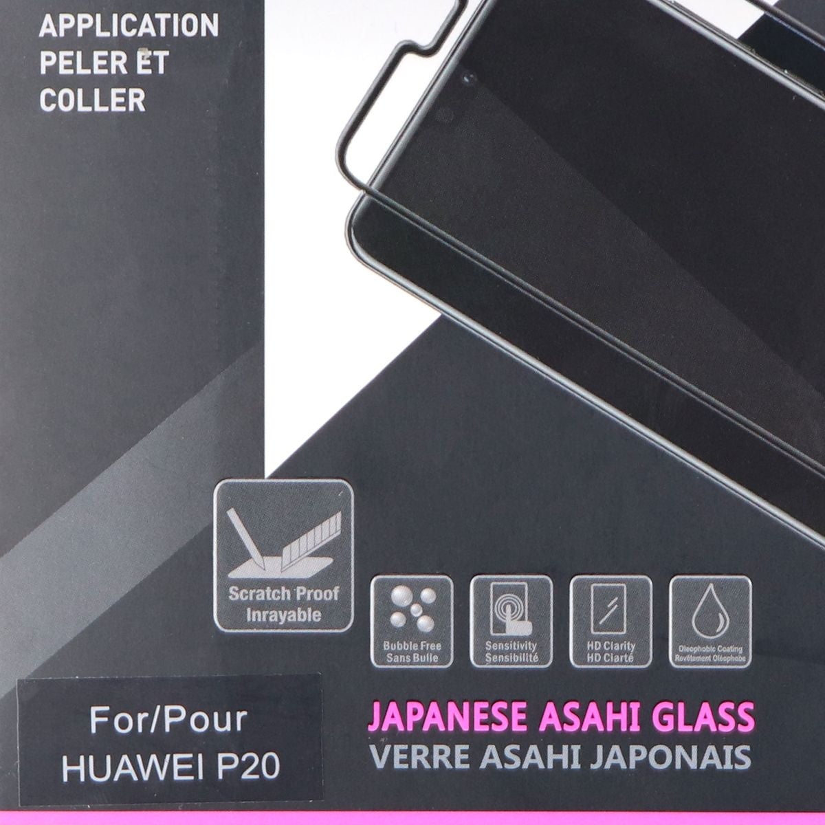 iShieldz Tempered Asahi Glass Screen Protector for Huawei P20 - Clear Cell Phone - Screen Protectors iShieldz    - Simple Cell Bulk Wholesale Pricing - USA Seller