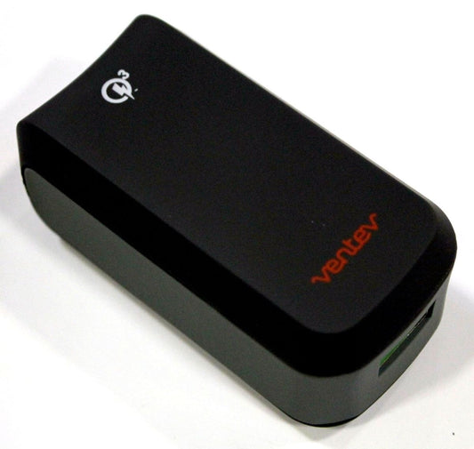Ventev Wallport RQ1300 Qualcomm 3.0 Single USB Adapter - Gray/Orange