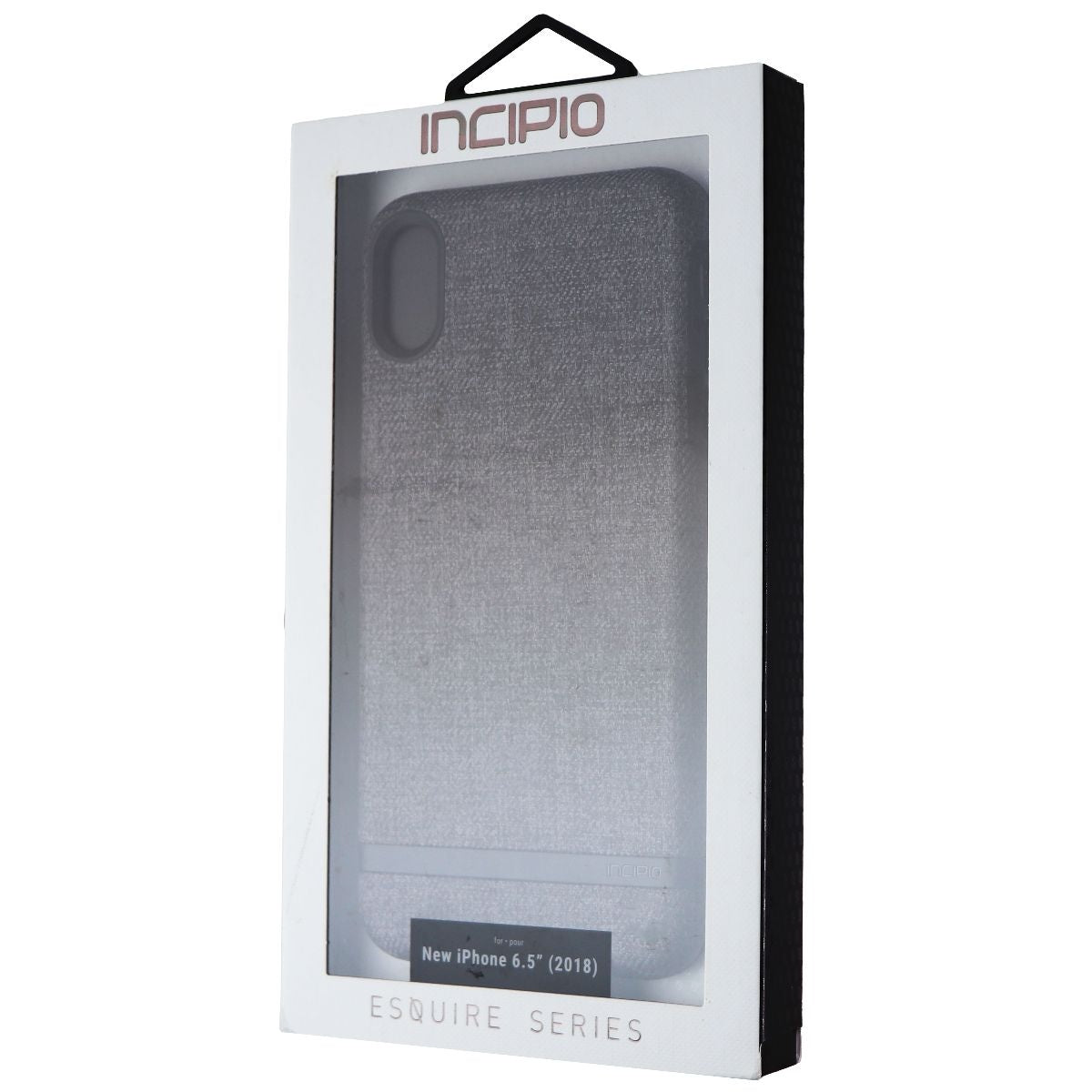 Incipio Esquire Series Hybrid Case for Apple iPhone Xs Max - Gray/Black Cell Phone - Cases, Covers & Skins Incipio - Simple Cell Bulk Wholesale Pricing - USA Seller