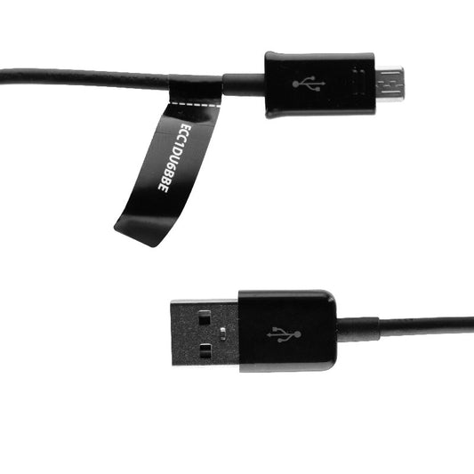 Samsung (ECC1DU6BBE) 5Ft Charge/Sync Cable for Micro USB Devices - Black Cell Phone - Cables & Adapters Samsung    - Simple Cell Bulk Wholesale Pricing - USA Seller