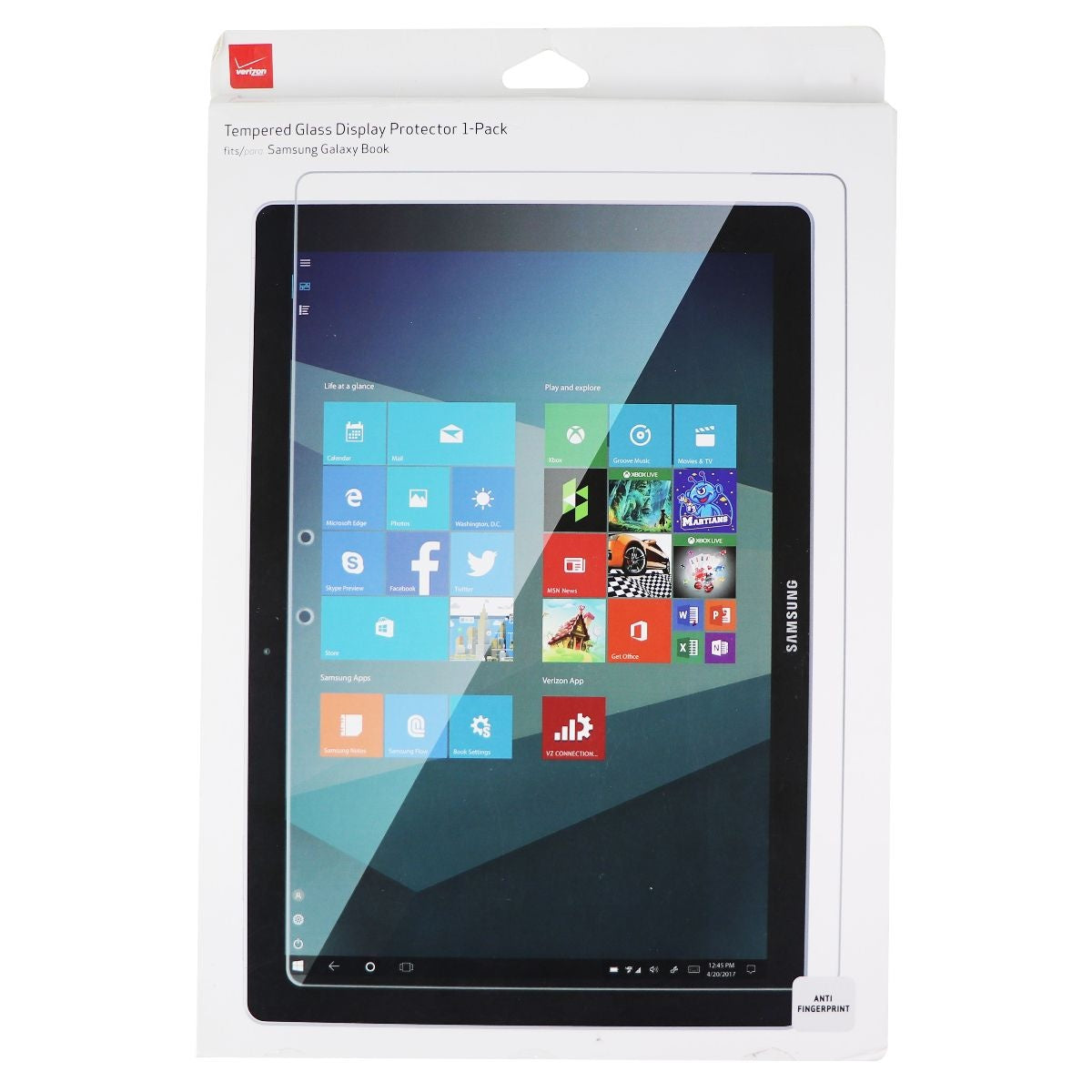 Verizon Tempered Glass Screen Protector (1-Pack) for Samsung Galaxy Book - Clear iPad/Tablet Accessories - Screen Protectors Verizon    - Simple Cell Bulk Wholesale Pricing - USA Seller