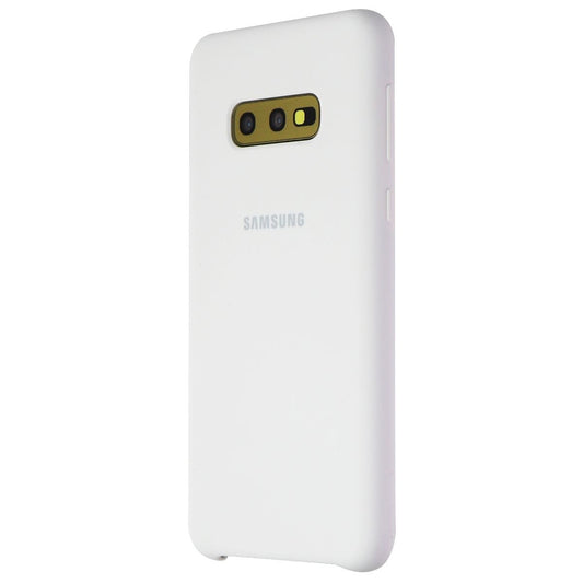 Samsung Official Silicone Cover Case for Samsung Galaxy S10e - White Cell Phone - Cases, Covers & Skins Samsung - Simple Cell Bulk Wholesale Pricing - USA Seller