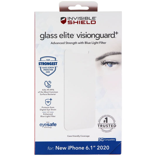 ZAGG Invisible Shield (Glass Elite VisionGuard+) for Apple iPhone 12 & 12 Pro Cell Phone - Screen Protectors Zagg - Simple Cell Bulk Wholesale Pricing - USA Seller