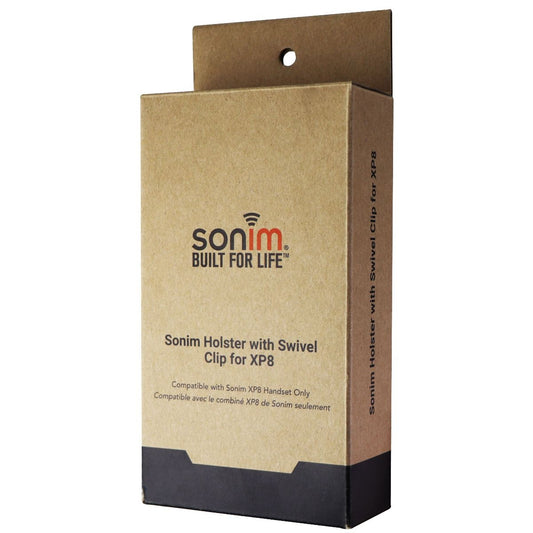 Sonim Holster with Swivel Clip for Sonim XP8 - Black (XP8HOL-BLK) Cell Phone - Cases, Covers & Skins Sonim    - Simple Cell Bulk Wholesale Pricing - USA Seller