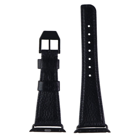 Case-Mate Leather Edition Watch Band for 38mm & 40mm Cases Any Series - Black Smart Watch Accessories - Watch Bands Case-Mate - Simple Cell Bulk Wholesale Pricing - USA Seller