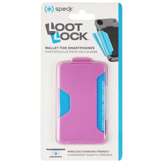Speck Loot Lock Stick-On Wallet for Smartphones & More - Pink Cell Phone - Replacement Parts & Tools Speck    - Simple Cell Bulk Wholesale Pricing - USA Seller