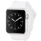 Apple Watch Sport Smartwatch (42mm) A1554 Silver Aluminum/White Sport Band Smart Watches Apple - Simple Cell Bulk Wholesale Pricing - USA Seller