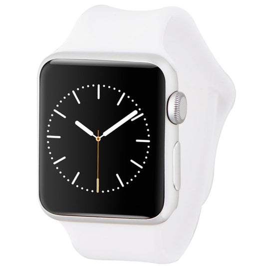 Apple Watch Sport Smartwatch (42mm) A1554 Silver Aluminum/White Sport Band Smart Watches Apple - Simple Cell Bulk Wholesale Pricing - USA Seller