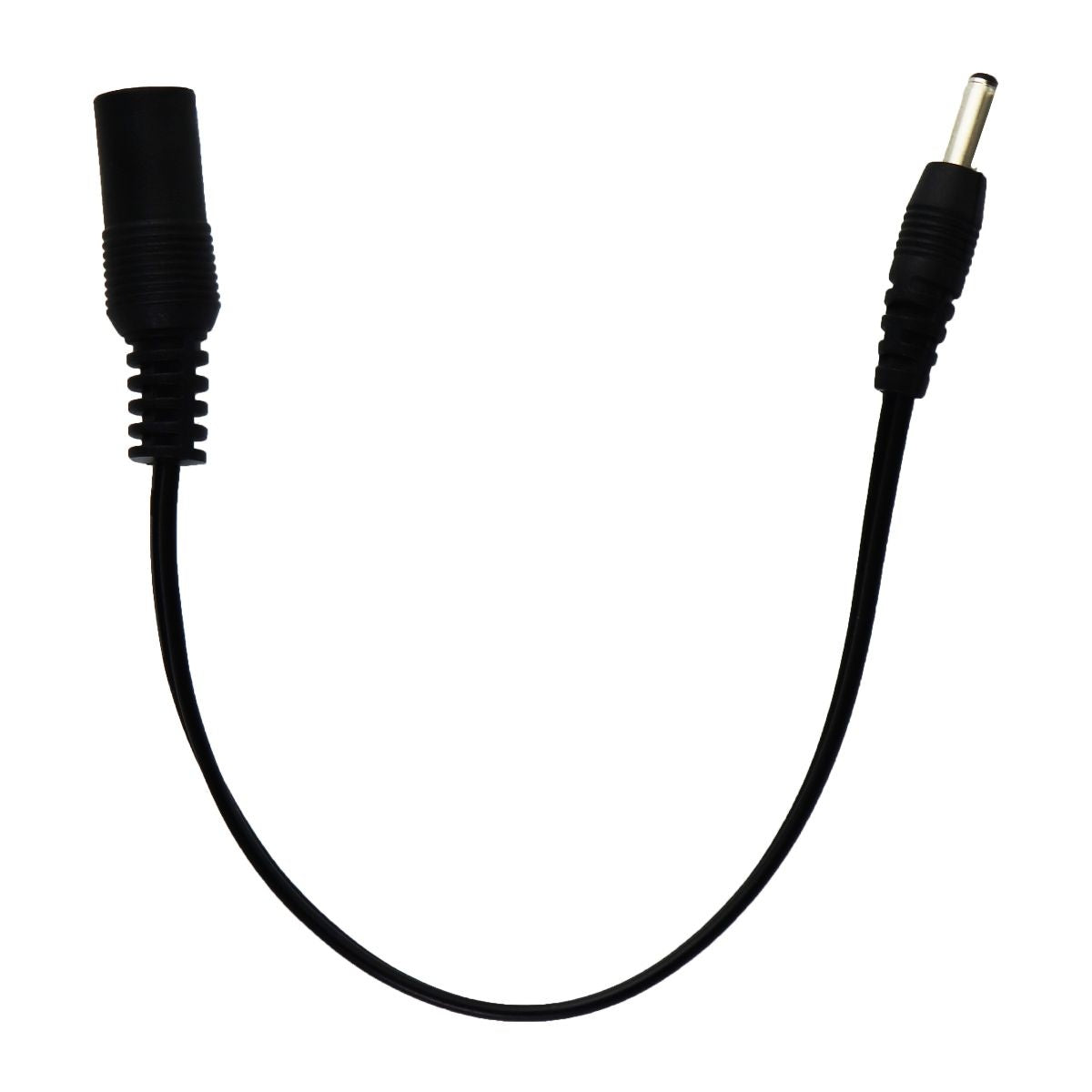 (6-Inch) 5.5mm/2.5mm to 3.5mm/1.1mm AC DC Adapter Cable - Black Cell Phone - Cables & Adapters Unbranded - Simple Cell Bulk Wholesale Pricing - USA Seller