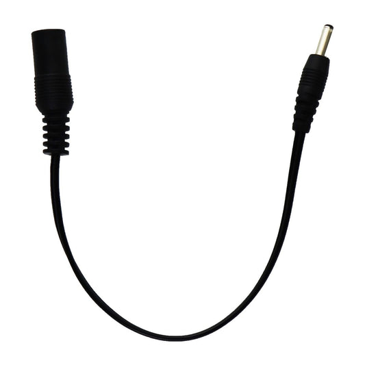 (6-Inch) 5.5mm/2.5mm to 3.5mm/1.1mm AC DC Adapter Cable - Black