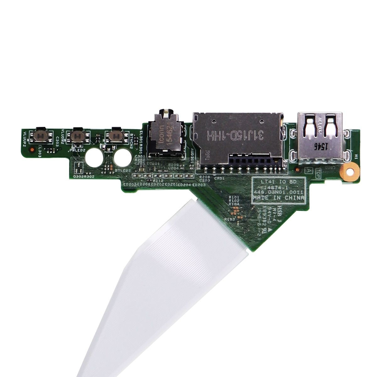Lenovo 5C50K28151 Laptop Power Button I/O Board With Cable Replacement Parts & Tools - Tools & Repair Kits Lenovo - Simple Cell Bulk Wholesale Pricing - USA Seller