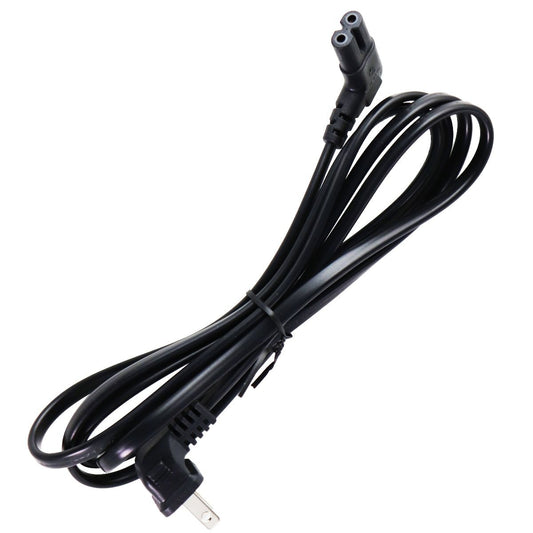 Unbranded 125V 2-Pronged Power Supply Cable - Black Cell Phone - Cables & Adapters Unbranded - Simple Cell Bulk Wholesale Pricing - USA Seller
