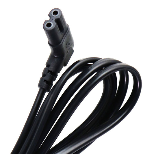 Unbranded 125V 2-Pronged Power Supply Cable - Black Cell Phone - Cables & Adapters Unbranded - Simple Cell Bulk Wholesale Pricing - USA Seller