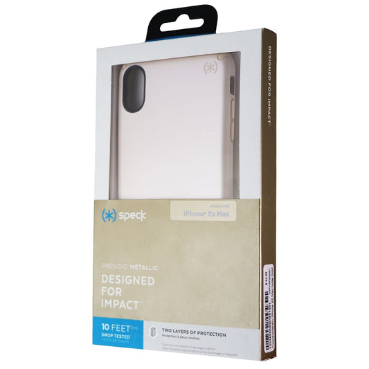 Speck Presidio Metallic Series Case for Apple iPhone XS Max - Gold Metallic Cell Phone - Cases, Covers & Skins Speck    - Simple Cell Bulk Wholesale Pricing - USA Seller