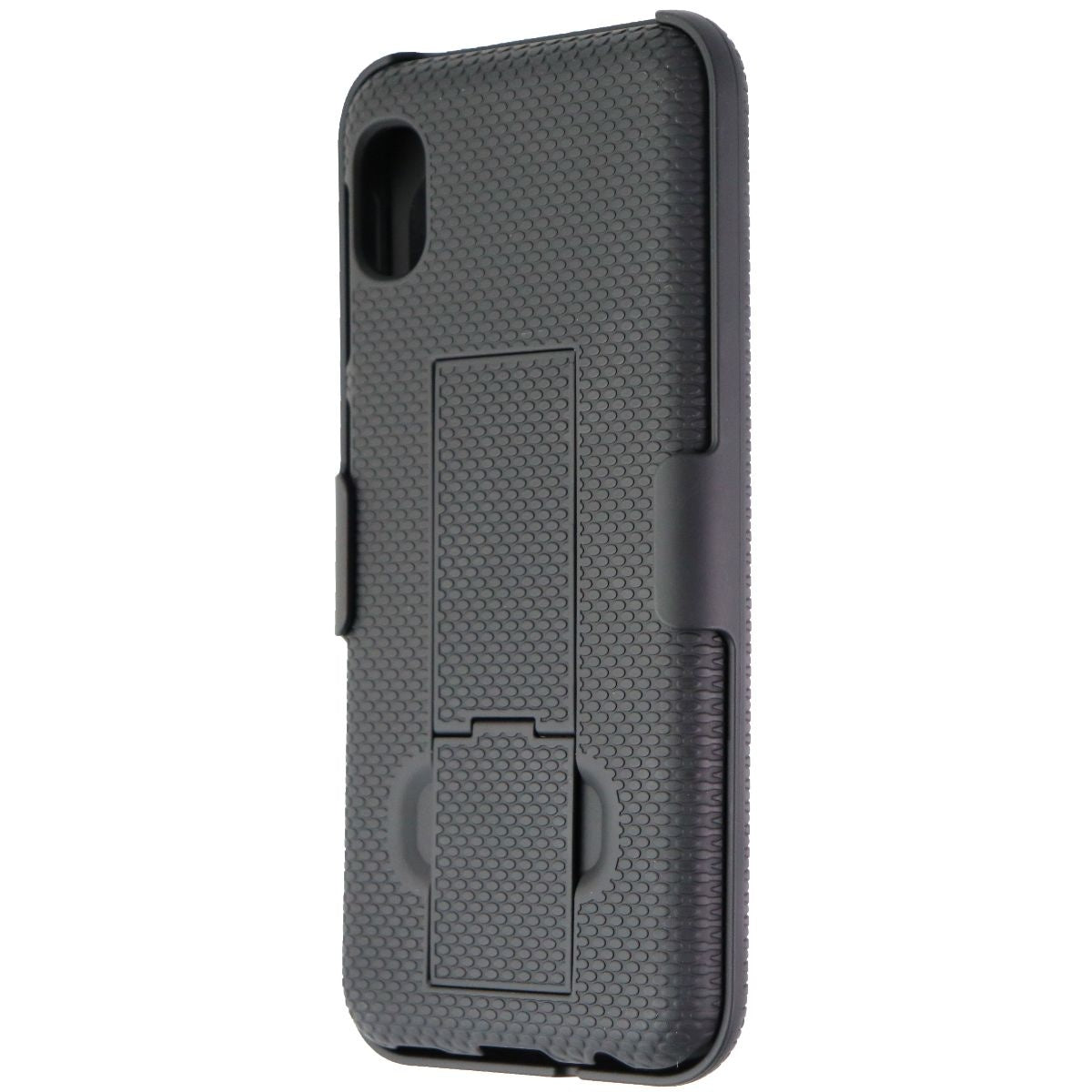Verizon OEM Shell Holster Combo Case w/ Clip for Samsung Galaxy A10e - Black Cell Phone - Cases, Covers & Skins Verizon - Simple Cell Bulk Wholesale Pricing - USA Seller