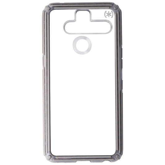Speck Presidio V-Grip Series Hard Case for LG V50 ThinQ - Clear / Gray Cell Phone - Cases, Covers & Skins Speck - Simple Cell Bulk Wholesale Pricing - USA Seller