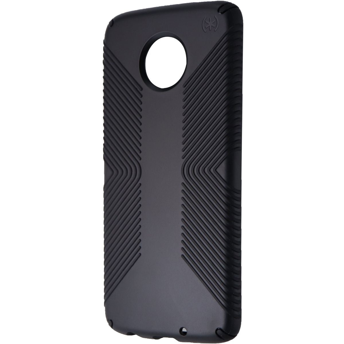 Speck Presidio Grip Series Hybrid Case for Motorola Moto Z4 - Black Cell Phone - Cases, Covers & Skins Speck - Simple Cell Bulk Wholesale Pricing - USA Seller